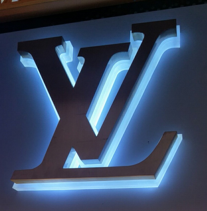 LED背發光字